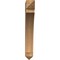 Ekena Millwork Thorton Arts & Crafts Rough Sawn Bracket, Western Red Cedar, 6"W x 36"D x 44"H BKT06X36X44THR03RWR - alternate 4